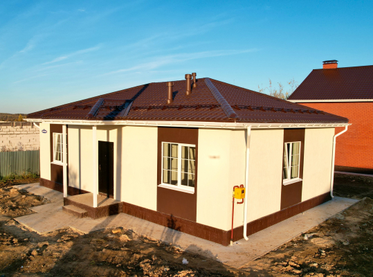 Одноэтажный дом 78 м²