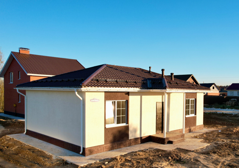 Одноэтажный дом 78 м²