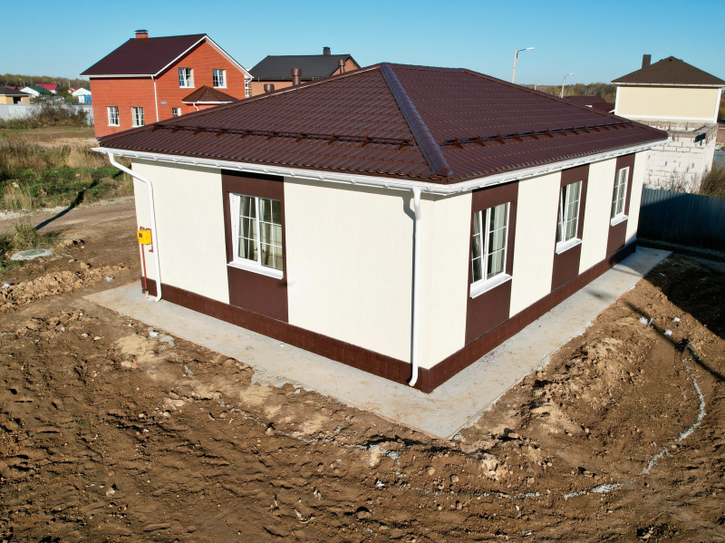 Одноэтажный дом 78 м²