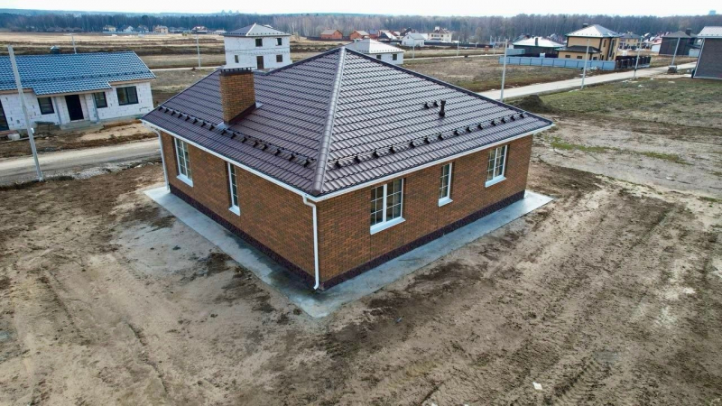 Одноэтажный дом 115 м²