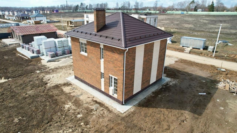 Двухэтажный дом 135 м²